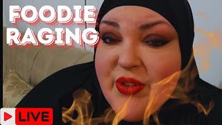 Foodie Beauty is LIVE RAGING AND BEING VILE