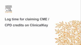 ClinicalKey Demo - CME