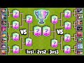 TORNEO de CARTAS LEGENDARIAS | 1vs1 - 2vs2 - 3vs3 | Clash Royale