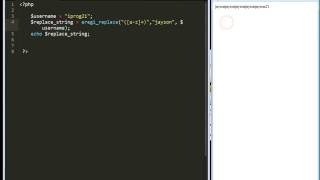 tutorial 41 iprog php eregi replace function