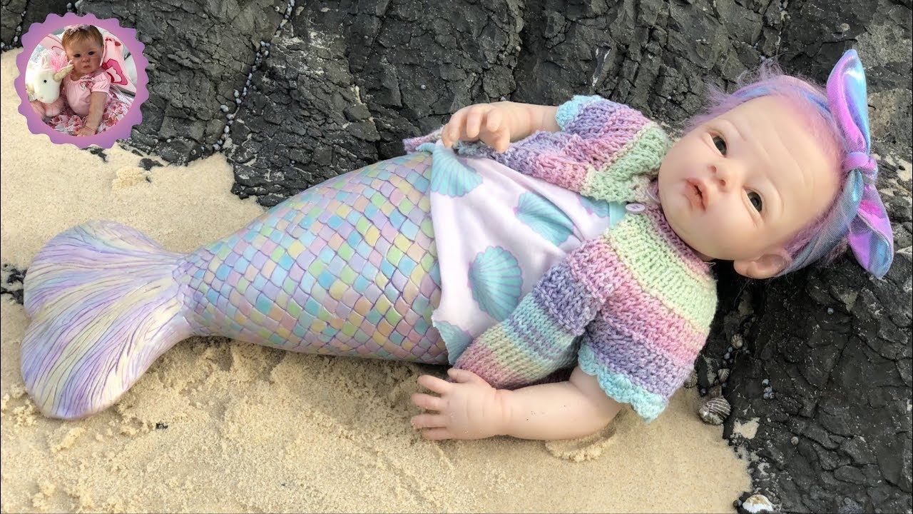 Real Life Baby Mermaids Mermaid Costume And Matching Mermaid Doll In