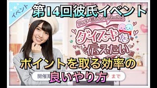 【乃木恋】第14回彼氏イベント！効率の良いポイントの取り方