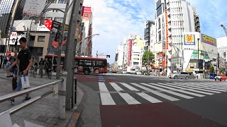 【自転車車載】外神田五丁目～中央通り～上野三丁目～上野広小路～上野公園前～上野駅付近(2019/08/18)