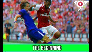 Alexandre Lacazette - The Beginning | Best goals and skills | 17/18