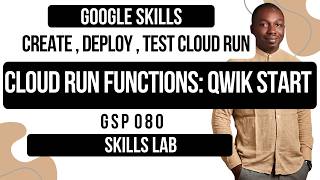 Cloud Run Functions: Qwik Start - Command Line - GSP080