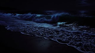 High Quality Stereo Ocean Sounds Of Rolling Waves For Deep Sleeping | Sleep, Study, Insomnia Relief