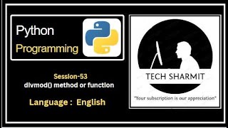 divmod() function in Python | methods in python | function in python | python for beginners | python