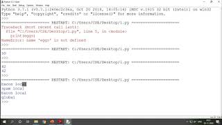 Python 18CS55 Module 1 Lecture 5