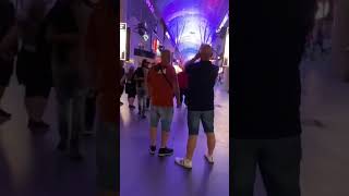 Enjoying Fremont Street-Music-Dance and Fun #fyp #shorts #youtubeshorts #lasvegastrip #familytrip