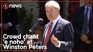Winston Peters delivers fiery speech at Waitangi | 1News