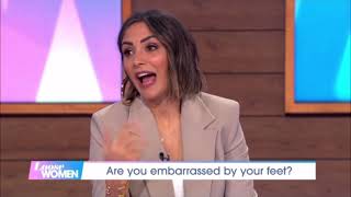 Frankie Bridge on Ingrown Toenails