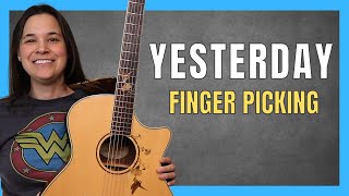 Yesterday Guitar Lesson FINGERSTYLE Version