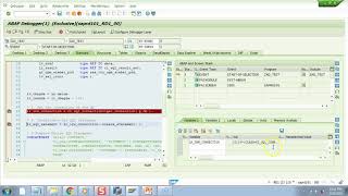 007 ADBC in S4HANA and Debug in all 3 Systems