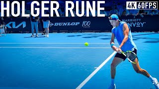 Holger Rune | Court Level Practice