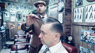💈 ASMR BARBER - The Sopranos inspired Haircut - Mobster Vibes