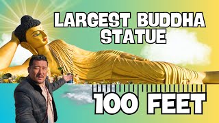 100 FEET BIDDHA STATUE || BODH GAYA PILGRIMAGE || BHUDDHIST PILGRIMAGE || TIBETAN VLOGGER 2025