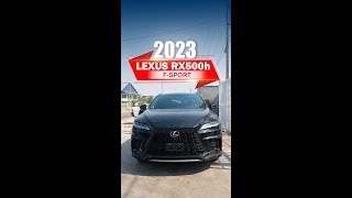 2023 Lexus RX500h F-Sport / Unloading