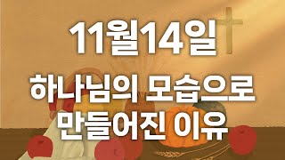 [CBS 매일 말씀묵상_11월14일] \