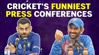 Top 10 Most Funny Press Conferences in Cricket | Virat Kohli | Rohit Sharma | Team India World Cup