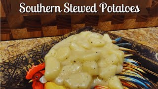 Southern Stewed Potatoes Recipe | EASY Potato Recipes