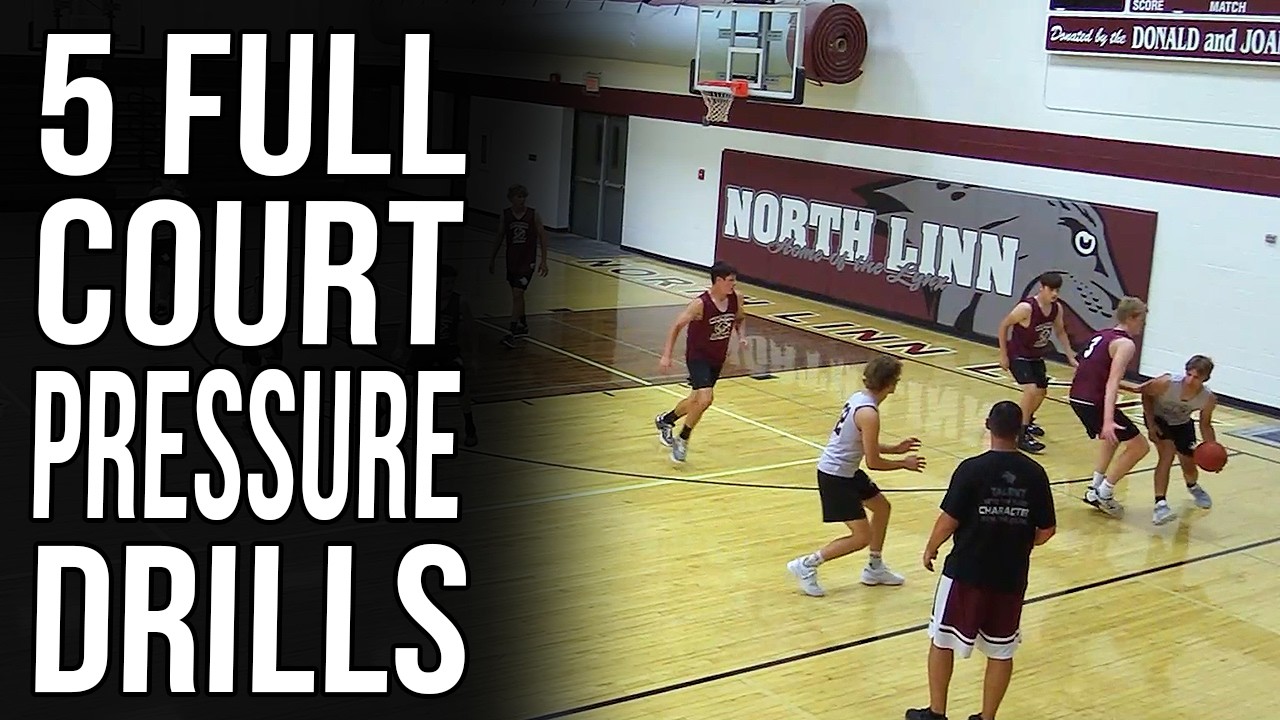 Top 5 Basketball Defense Drills For Pressure Defense Full Court Press