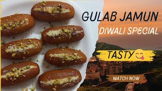 हलवाई जैसे सॉफ्ट गुलाब जामुन बनायें घर पर @grihasthi #gulabjamun#diwalispecial #festivalvibes