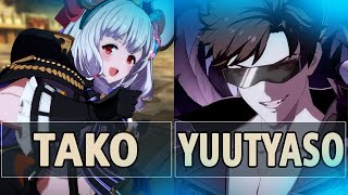 GBVSR:🔥Tako (Vikala) Vs Yuutyaso (Belial)🔥| High Level Gameplay.