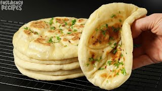 Turkish Bread recipe That Drives Everyone Crazy !Bazlama is the tastiest /how