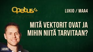 Mitä vektorit ovat ja mihin niitä tarvitaan?