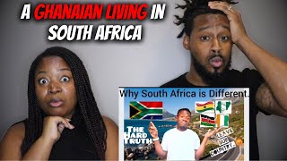 🇿🇦 IS LIFE IN MZANSI THE AFRICAN DREAM? Americans React "A Ghanaian's Experience in South Africa"
