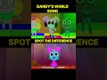 spot the difference dandy’s world song 🎶 dandy’s world roblox poppy song shorts