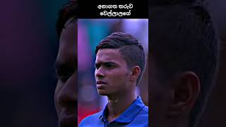 අනාගත තරුව වෙල්ලාලගේ 🌟⭐⭐⭐ #dunithwellalage #cricketlover #srilankacricket #chamikakarunaratne