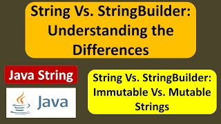 String Vs. StringBuilder | Java Tutorial