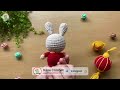 crochet chinese new year crochet doll lucky rabbit crochet crochet amigurumi rabbit