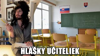 Hlášky UČITELIEK