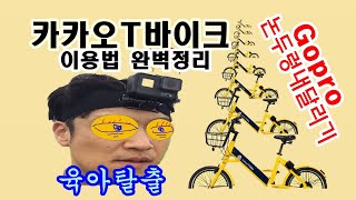 카카오바이크타고 논두렁달리기 I 대여부터 반납까지 I