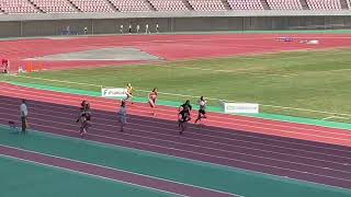 2023新潟県小学生選手権6年女子100m予選　荒井凛花（RizeAC7