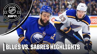 St. Louis Blues vs. Buffalo Sabres | Full Game Highlights | NHL on ESPN