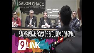 C9 - Sáenz Peña; Foro de seguridad vecinal