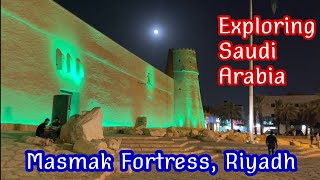 I Visit a Fortress in Saudi Arabia!  Masmak Fortress Riyadh Saudi Arabia, Saudi travel vacation