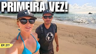 PRAIA DE TABATINGA | Nunca tínhamos experimentado isso! | PARAÍBA | Ep.217