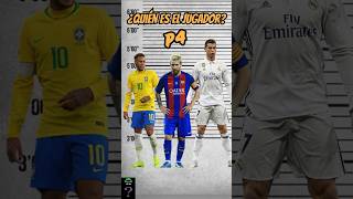 De sencillo a IMPOSIBLE Sos capaz de identificar 6 jugadores de fútbol? P04 #shorts #trivia #quiz