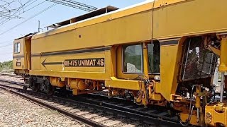 08-475-4S UNIMAT WORKING !! TRACK MACHINE !! RAILWAYS !!