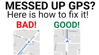 2020 GPS not facing Up? How to make the arrow face up. Google Maps Fix! Car icon not going straight