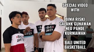 COACHING CLINIC WITH NEO PANDE, BIMA RIZKI, GALANK GUNAWAN BALI UNITED BASKETBALL