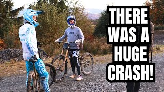 Swapping Lines Behind the Scenes with Bernard Kerr at Dyfi Bikepark!