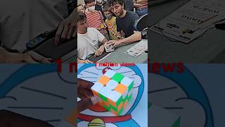 Cube world record solve in 1.26 second #shorts #rubikscube #worldrecord#adarsh cubers