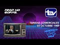 Tandas Comerciales Canal 13 UCTV - 03 Octubre 1989