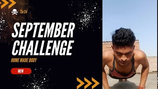 September body transformation challenge | 3rd day challenge video | body transformation |@Tkr24265
