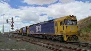 7731V Pacific National Grain Train - PoathTV Australian Railways